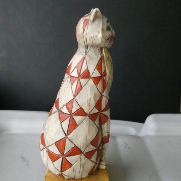 Heartwood Creek by Jim Shore Cat Figurine Abraham - Picture 4 of 7